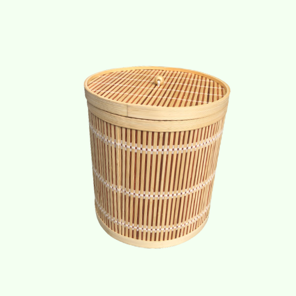 Thùng Rác Bằng Tre - Thùng Tre Nhỏ Đựng Đồ - Bamboo Waste Paper Bin giá 170,000 đang rẻ nhất thị trường
