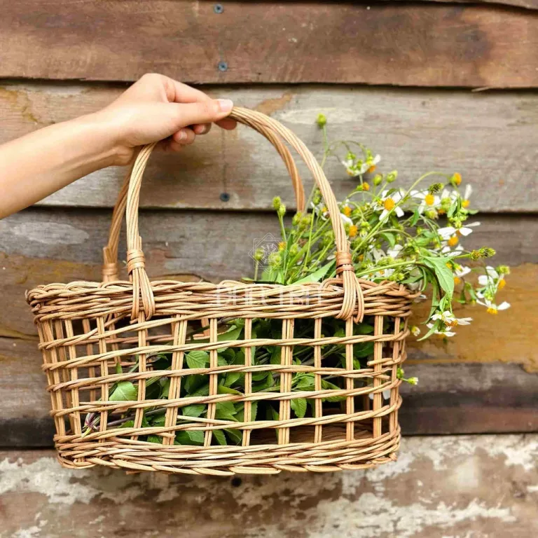 Giỏ Mây Decor giá 60,000 đang rẻ nhất thị trường