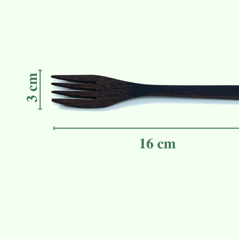 Nĩa gỗ mun - Ebony Wooden Fork giá 18,000 đang rẻ nhất thị trường