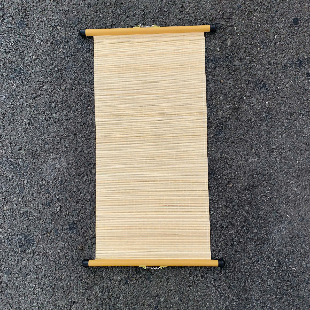 ảnh của sản phẩm Mành tre 30x60 dán câu đối, vẽ tranh - Mành tăm tre trang trí Tết decor (có ống treo) số 8