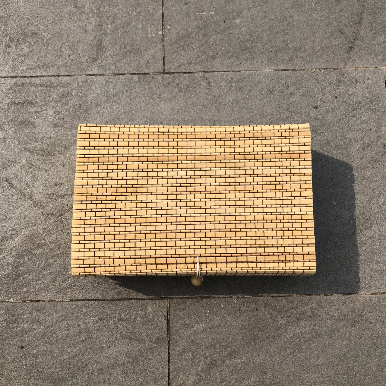 ảnh của sản phẩm Hộp mành tre đựng quà tặng - Giỏ đựng quà số 5