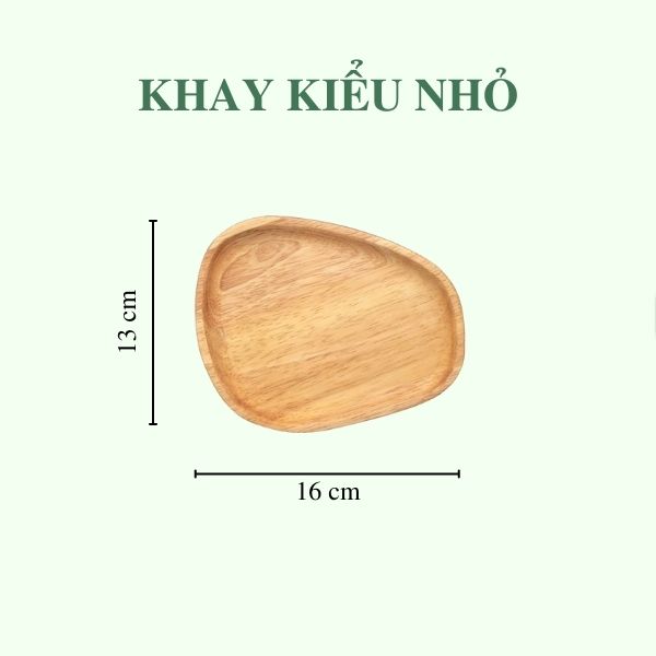 ảnh của sản phẩm Khay gỗ trang trí đựng đồ ăn chụp ảnh - Thớt gỗ decor cho nhà hàng/ khách sạn/ quán ăn số 6