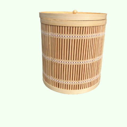 Thùng Rác Bằng Tre - Thùng Tre Nhỏ Đựng Đồ - Bamboo Waste Paper Bin giá 170,000 đang rẻ nhất thị trường