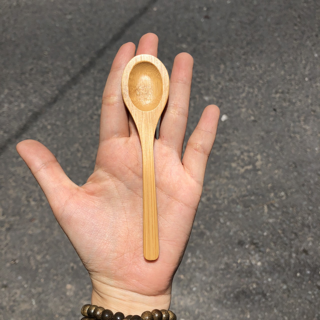 Muỗng tre 12cm - Bamboo Spoon giá 14,000 đang rẻ nhất thị trường