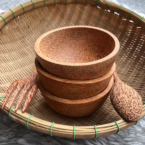 ảnh của sản phẩm Chén gỗ dừa - Tô gỗ dừa - Coconut Wooden Bowl số 4