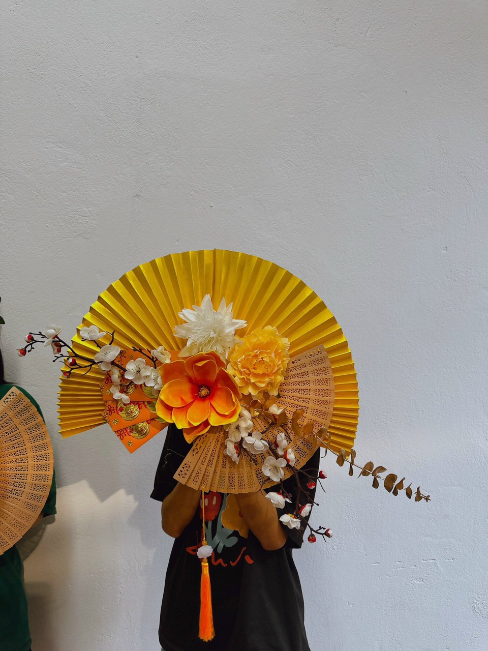 Tấm treo Tết Decor - Vòng trang trí Tết - Quạt Treo Cửa, Treo Tường giá 350,000 đang rẻ nhất thị trường