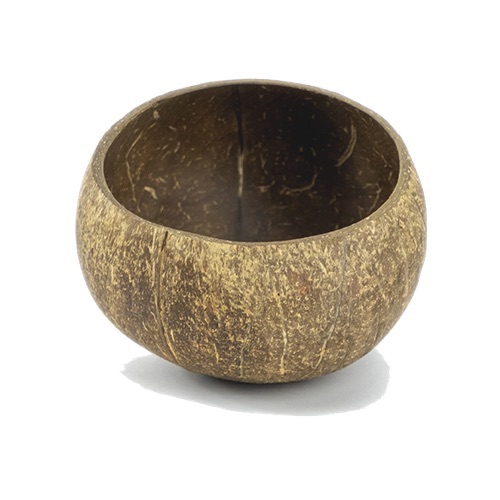 ảnh của sản phẩm Chén gáo dừa thô - Raw Coconut Shell Bowl số 5