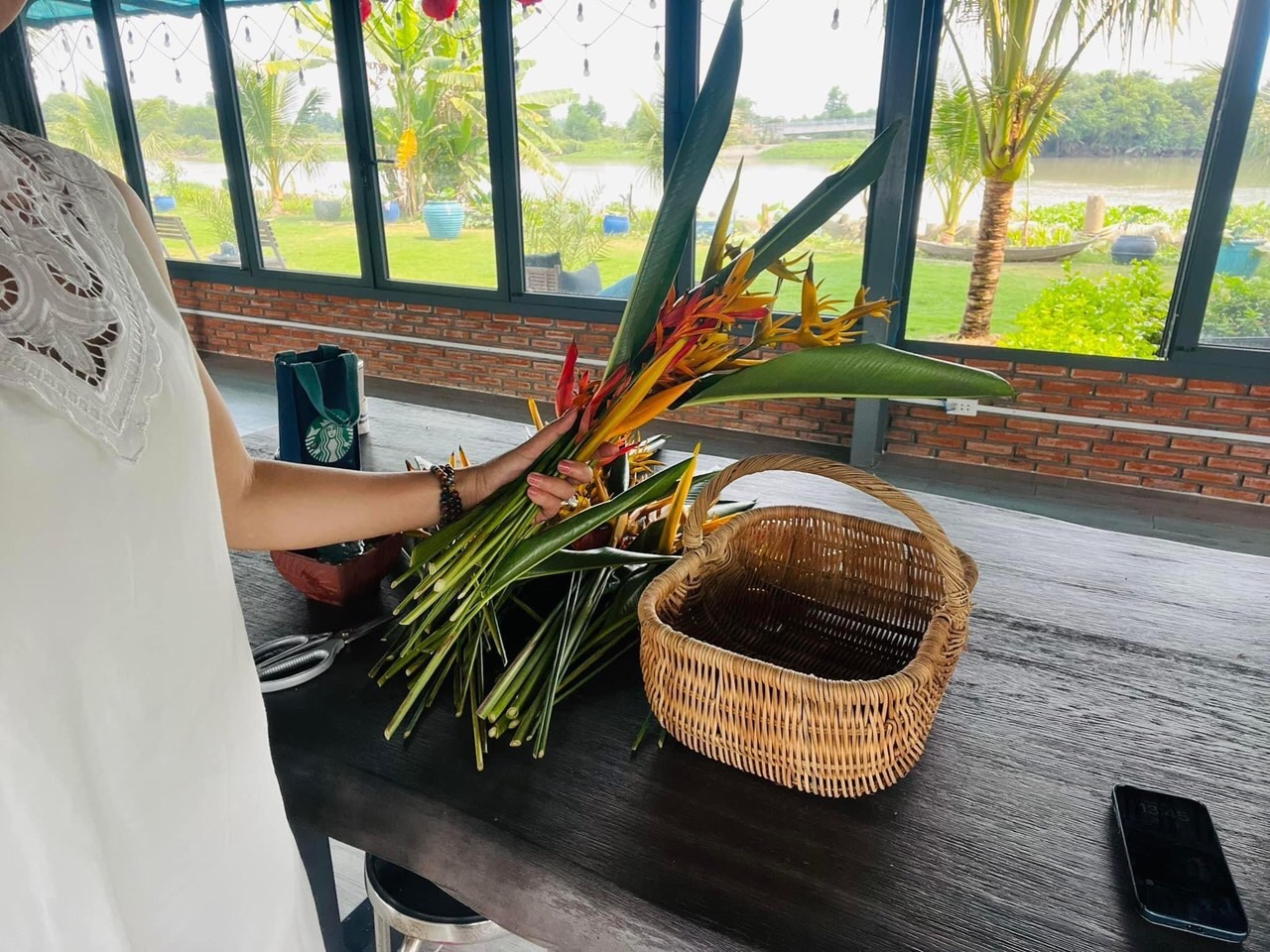 ảnh của sản phẩm Giỏ Mây Picnic Đựng Đồ Đa Năng (không nắp không lót) - Picnic Basket số 5