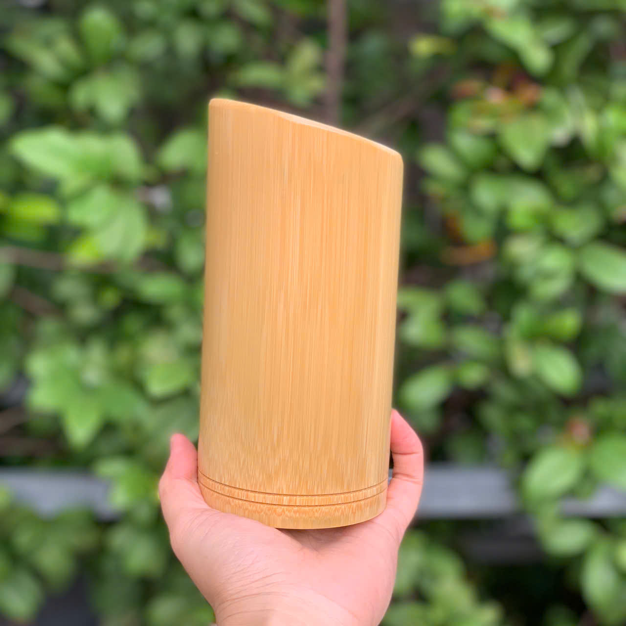 ảnh của sản phẩm Ống tre đựng đũa tăm - Bamboo Holder số 10