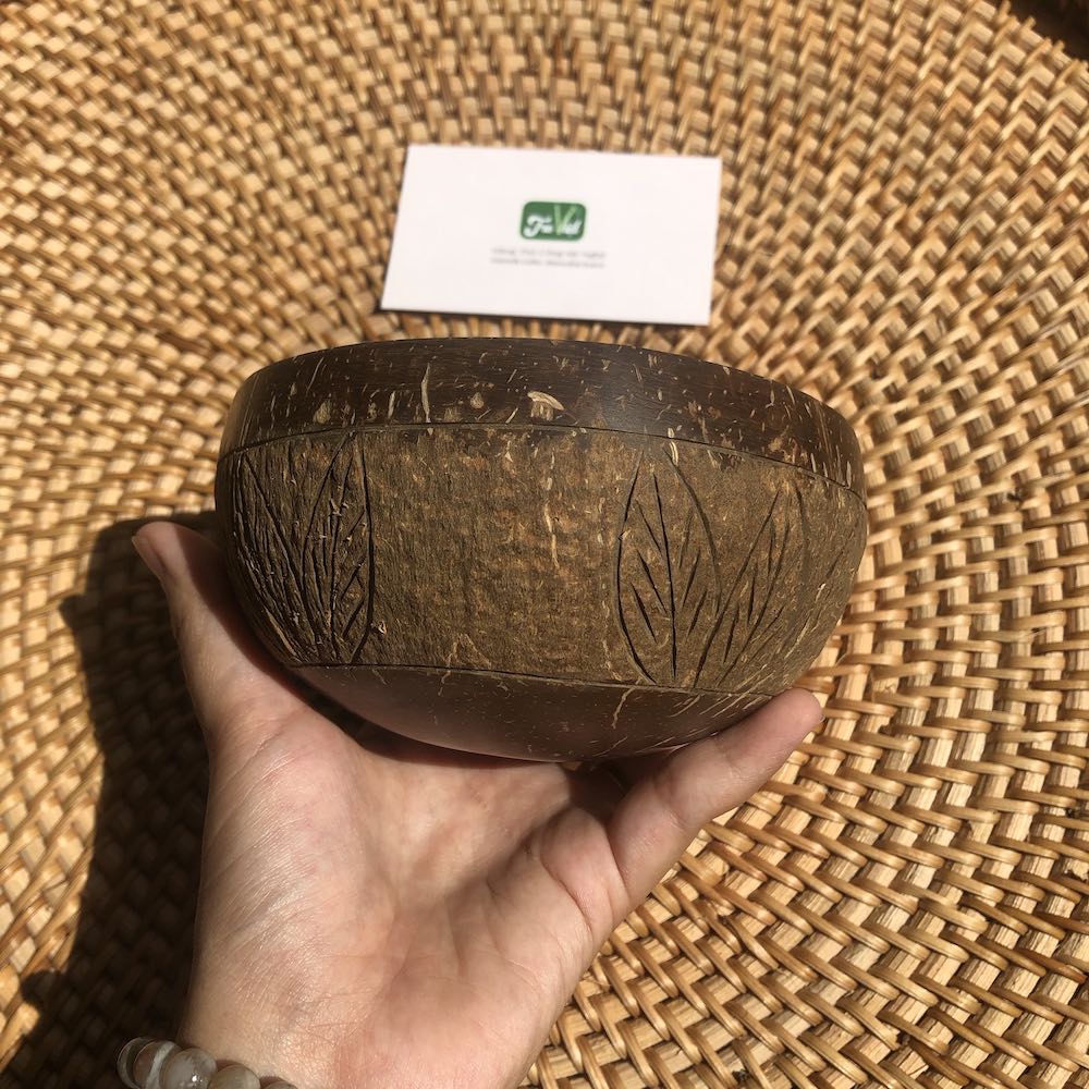 Bát Gáo Dừa Kiểu - Bát Gáo Dừa Khắc - Coconut Bowl giá 30,000 đang rẻ nhất thị trường