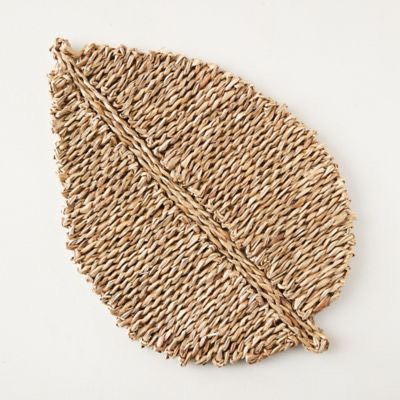 ảnh của sản phẩm Thảm Cói Trải Sàn Hình Lá Trang Trí Decor Nhà Cửa Chụp Ảnh Cực Xinh số 5
