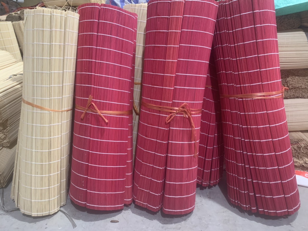 Mành tre trang trí Tết, mành tăm tre nhiều kích thước dùng treo tường giá 69,000 đang rẻ nhất thị trường