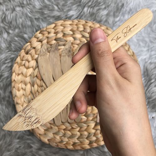 ảnh của sản phẩm Thanh lý - Muỗng nĩa dao khắc sẵn logo số 7