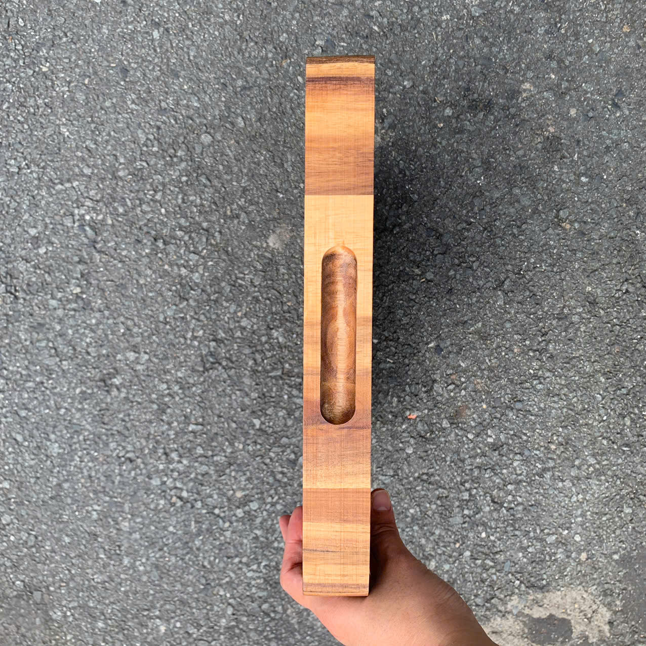 ảnh của sản phẩm Thớt gỗ Teak 30x20x2.5cm - Thớt gỗ Tếch hình chữ nhật số 8