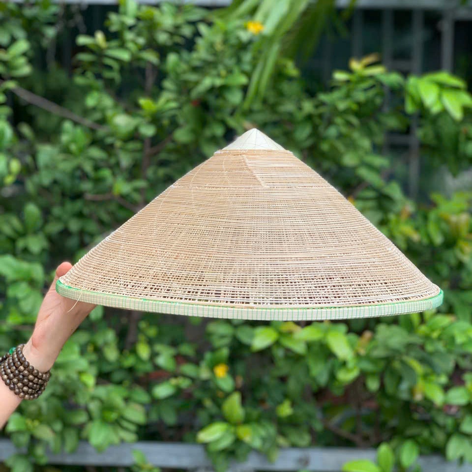 ảnh của sản phẩm (Tặng Dây Đeo) Nón Khung Lưới Nan Tre , Nón Lá Thưa Chụp ảnh Áo Dài số 6