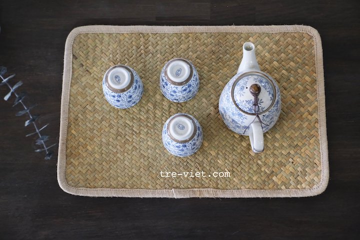Tấm Lót Bàn Ăn Cỏ Bàng hình chữ nhật Thân Thiện Môi Trường - Placemate giá 50,000 đang rẻ nhất thị trường